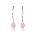 Carol Rose Quartz Dewdrop  Earrings
