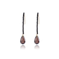 Carol Smoky Quartz Dewdrop  Earrings