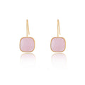 Eva Rose Quartz Earrings